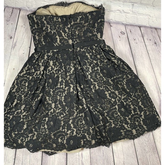 NWT Robert Rodriguez for Neiman Marcus Lace Strapless Formal Cocktail Dress sz 6 - Picture 12 of 16